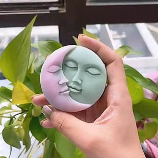 Candle 1PCS Minimalist Style 新品 Mold Silicone Face Design