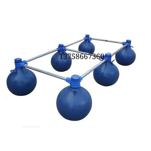 鱼塘浮桶养殖增氧机浮球水面箱网浮球网箱塑料接头箱网养殖接头