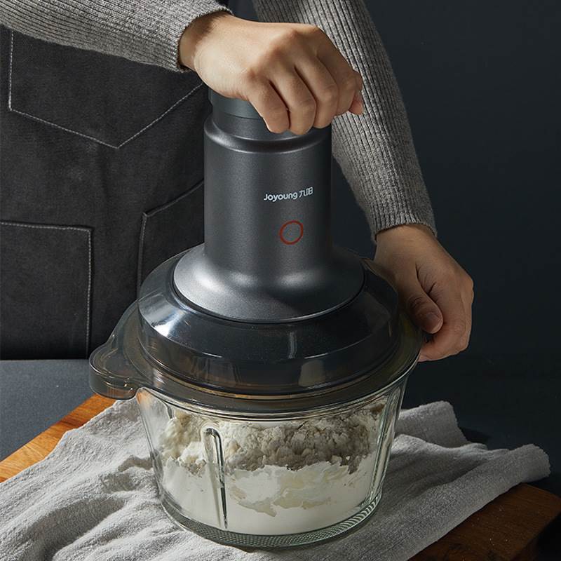 厂促小型可调速全自动和面绞肉机家用多功能搅拌碎肉料理机品