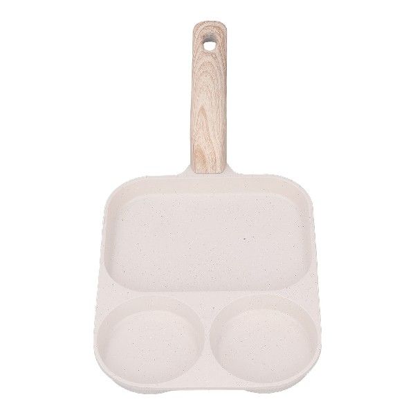 High Quality Nonstick Egg Pan Egg Frying Pan 3 Section