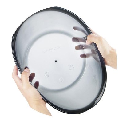 transparent thick plastic washbasin sink bowl fruit bowl inf