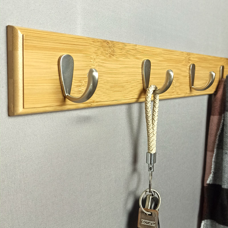楠竹挂衣架壁挂墙上门后玄关挂钩置物架墙壁衣帽钩进门挂衣钩排钩