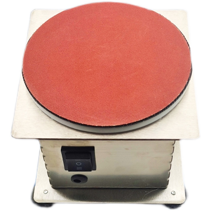 圆盘小型电动砂纸粘盘台磨机打磨机磨光剪刀机雕刻打孔抛光机