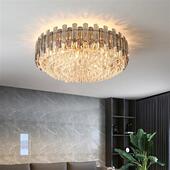 极速派翠斯轻奢水晶吸顶灯客厅灯具套餐三室两厅主灯现代简约大厅