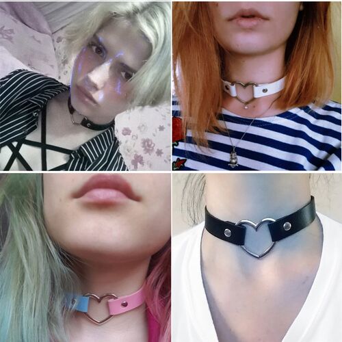 好货Sexy ndy Vintage Charm Round Gothic Collar Necklaces Jew