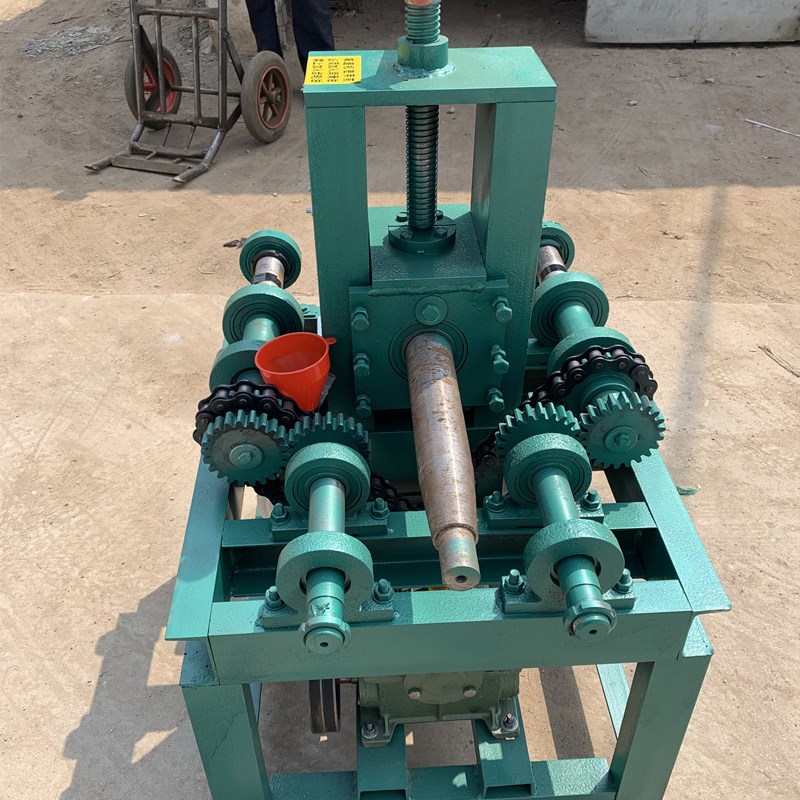 立式电动弯管机蔬菜大棚不锈钢握弯机方管圆管弧形76弯圆机