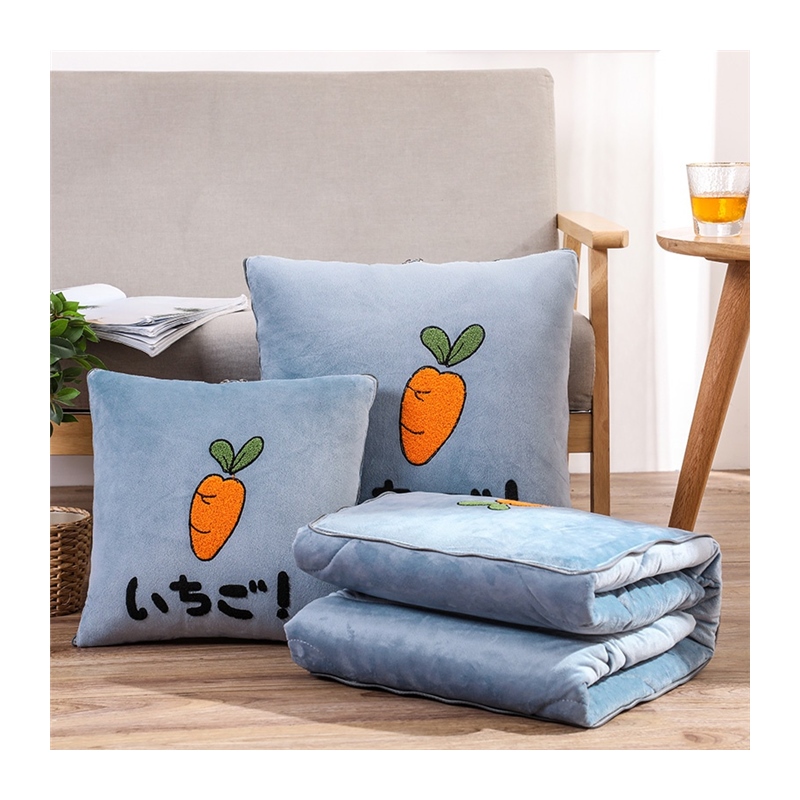 成人带被子的抱枕两用午睡大号创意沙发懒人四季舒服枕头被车用