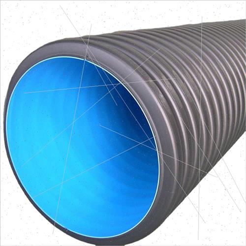 新款地埋大口径排水排污PE工程波纹管HDPE排污管双壁波纹管