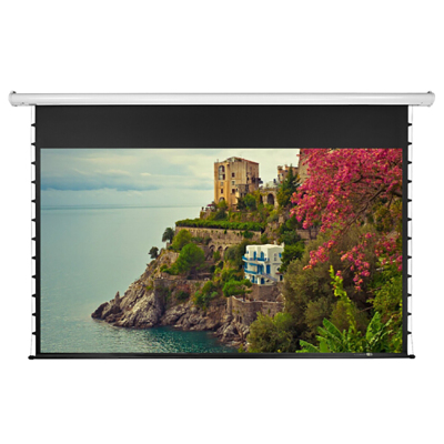 极速经科JK投影幕布S1-MK3/S1-MKIII 133寸16:9白塑拉绳电动遥控