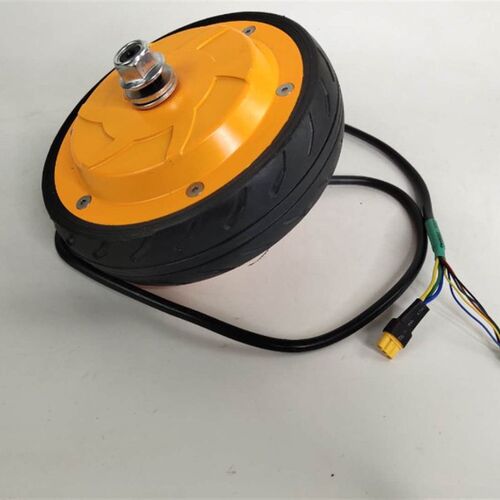 好货电动滑板车电机24V5.5寸6寸6.5寸全新通用零配件无刷直流实心