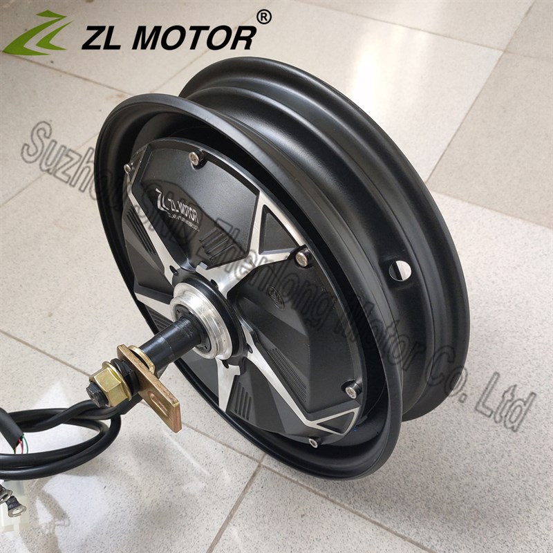 10寸48V6072V 1000w1500W 电摩电动车碟刹毂刹改装电机 满盘电机