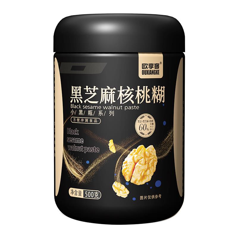 顺丰包邮 欧享客黑芝麻糊核桃芝麻黑豆粉营养谷物粉早餐冲泡代餐
