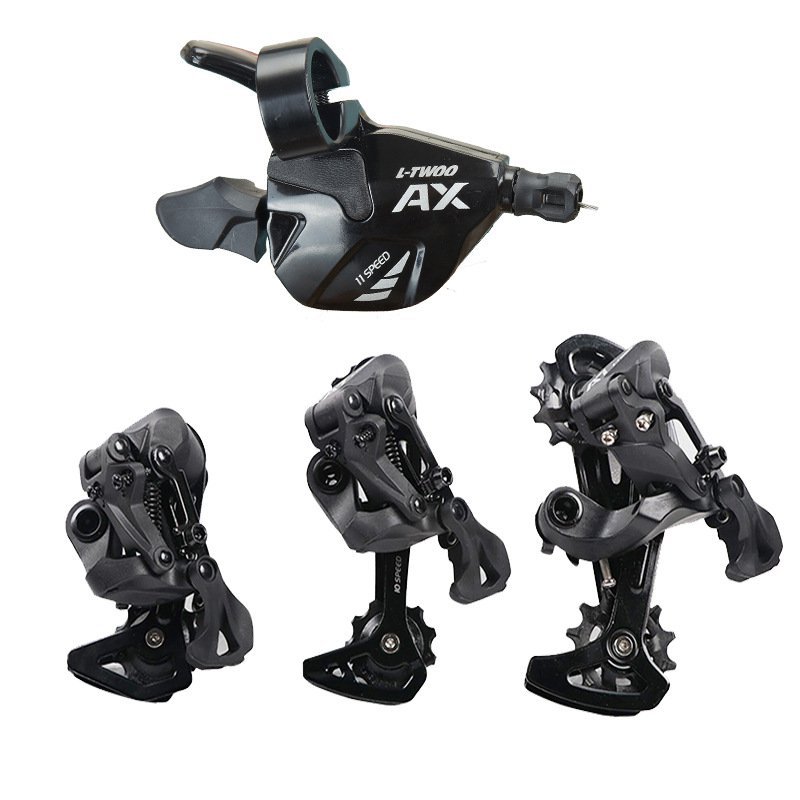 新品LTWOO蓝图AX登山车11速变速器指拨自行车碳纤P维后拨11s套件