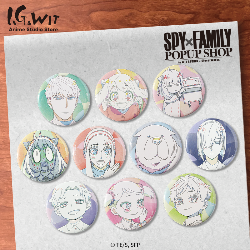 间谍过家家原画收藏徽章