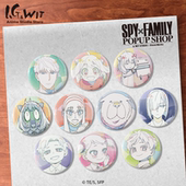SPY×FAMILY间谍过家家原画收藏徽章官方正版 I.G WIT