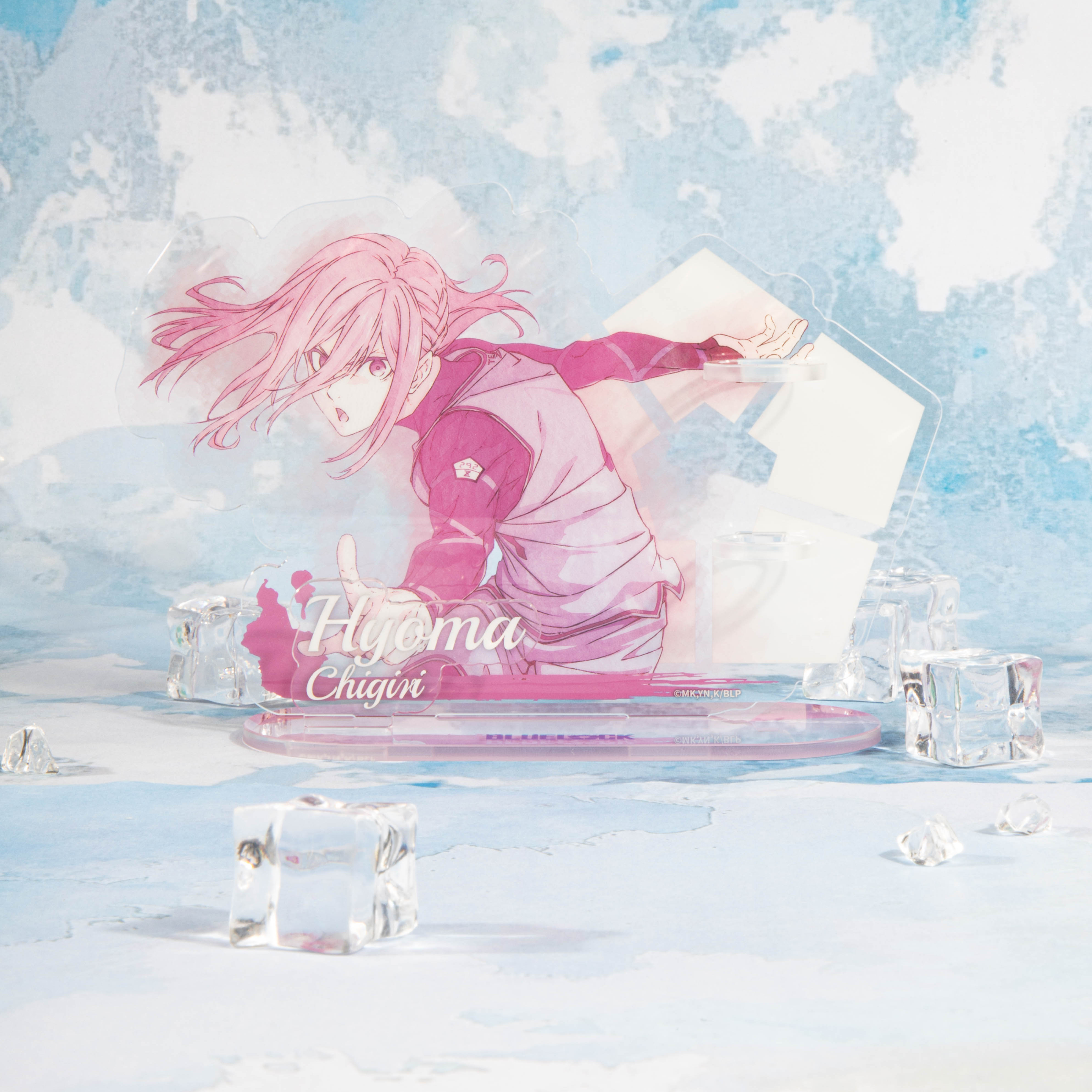 【15元任选2件】蓝色监狱水彩风系列亚克力笔架立牌现货