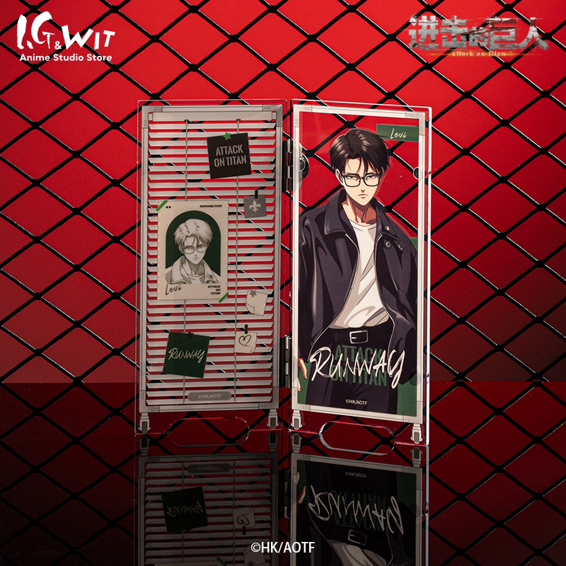 I.G WIT 进击的巨人RUNWAY盲抽亚克力屏风撤退的矮人