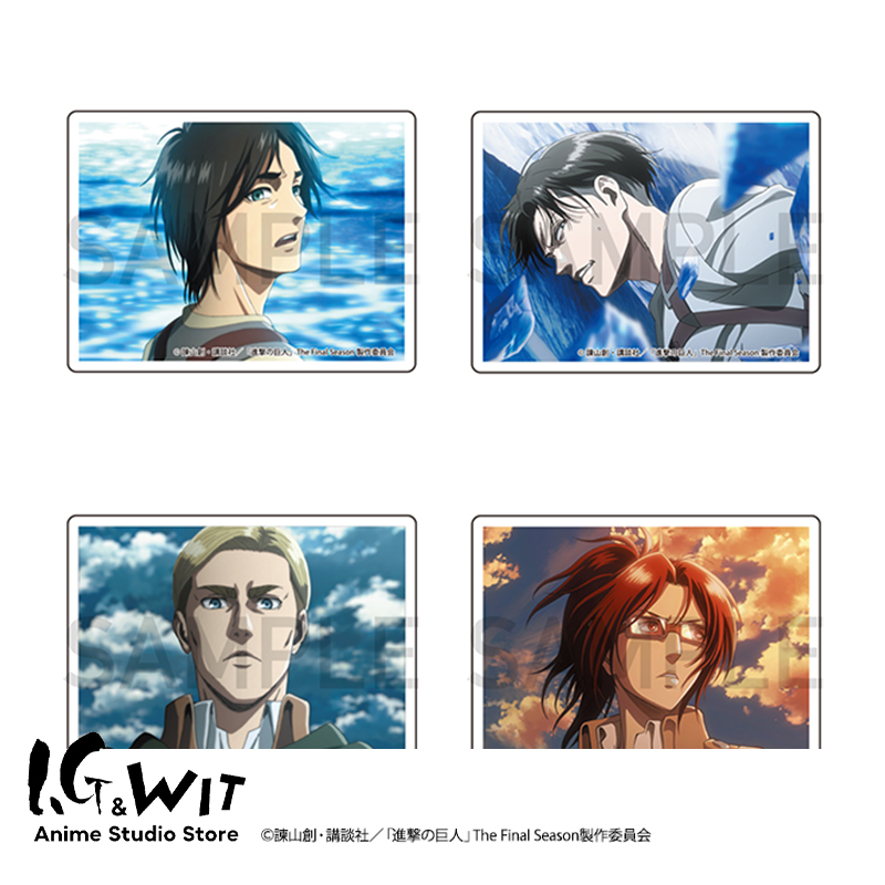 【宠粉价】进击的巨人Re:lighting亚克力砖 原版日谷