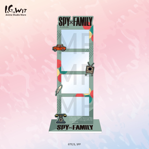 间谍过家家原画线稿马口铁徽章