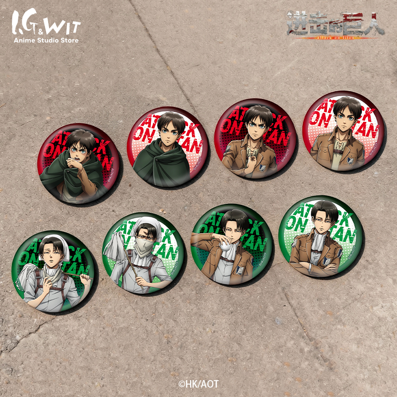 【新品】I.G WIT 进击的巨人Animation半身盲抽徽章 撤退的矮人,模玩/动漫/周边/娃圈三坑/桌游,动漫徽章/立牌,淘宝优惠券,粉丝福利购,淘宝优惠卷