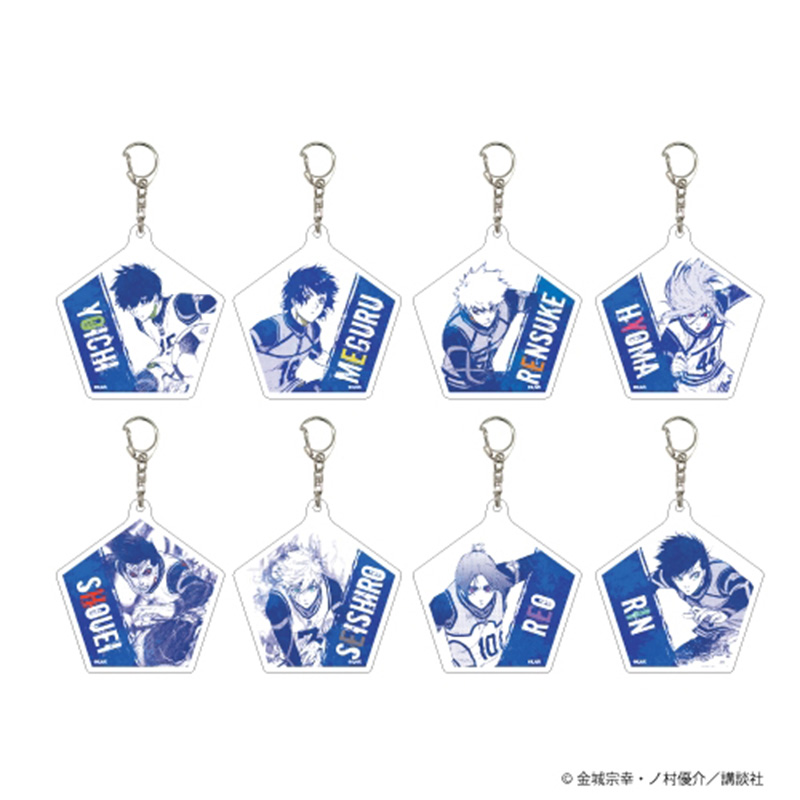 【宠粉价】A3 蓝色监狱原画VOL.1盲抽亚克力挂件 日谷周边