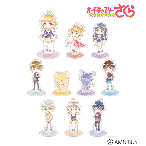 【狂欢价】AMNIBUS 魔卡少女樱 Ani-Art Q版盲抽立牌日谷