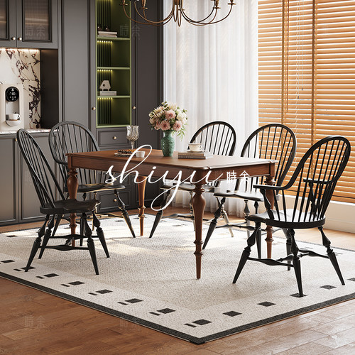 「时余海莉餐桌椅」白橡木｜质感