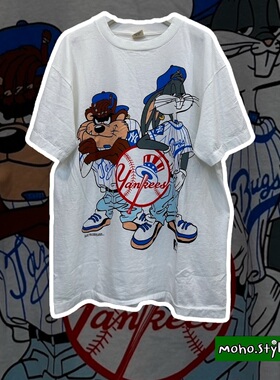 Story Carrie     美潮青春卡通兔八哥嘻哈街头男女同款短袖T恤