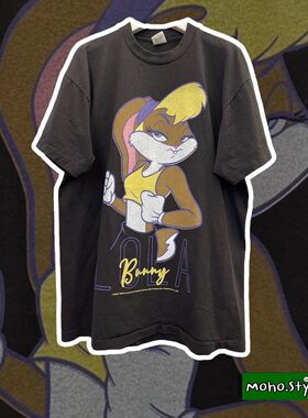 Story Carrie  Looney Tunes欧美潮流Lola Bunny高街圆领短袖T恤