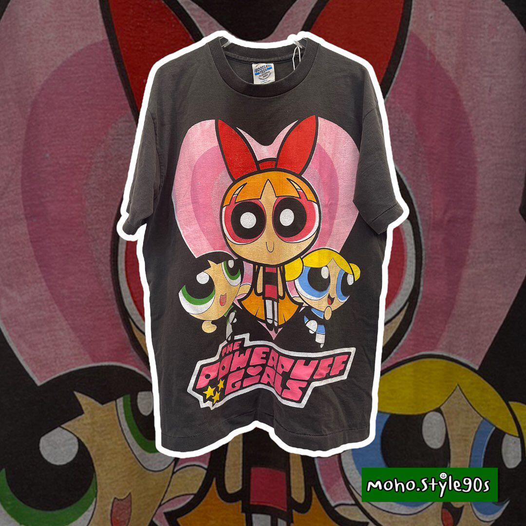 Story Carrie  飞天小女警美式高中生街头Powerpuff Girls短袖T恤