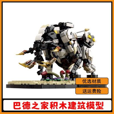 西之绝境震颤獠牙高难度积木模型