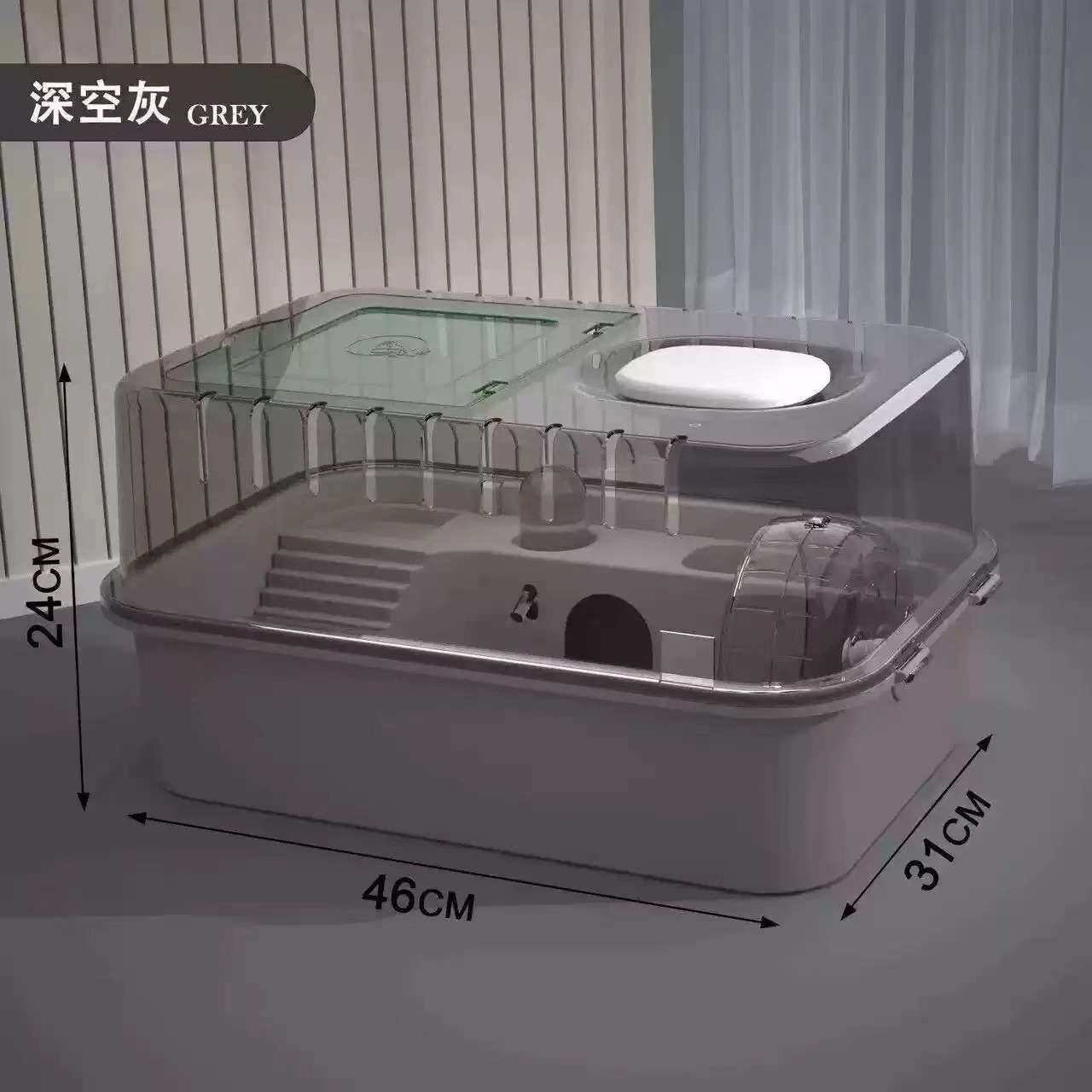仓鼠专用豪华透明亚克力大别墅窝