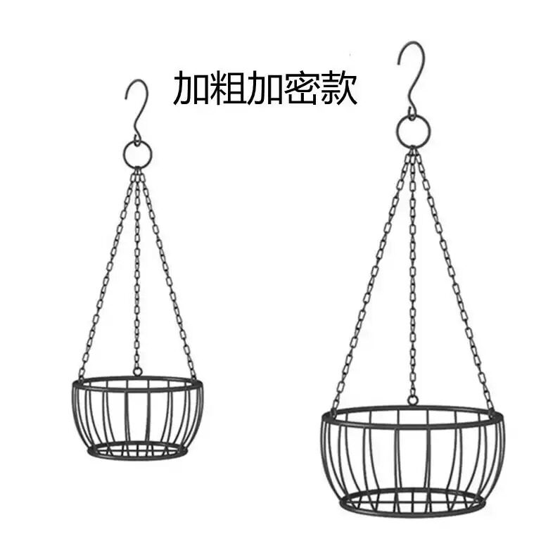 铁艺垂吊挂篮悬挂式绿萝吊兰花架