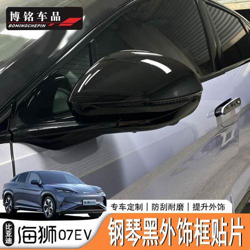 海狮07EV内外饰碳钎纹ABS装饰