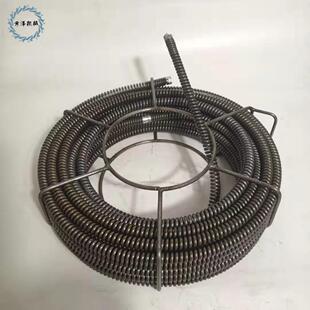 疏通器弹簧16毫米加密加粗钢丝绳搅鞭通管道下水道堵塞20米疏 新品
