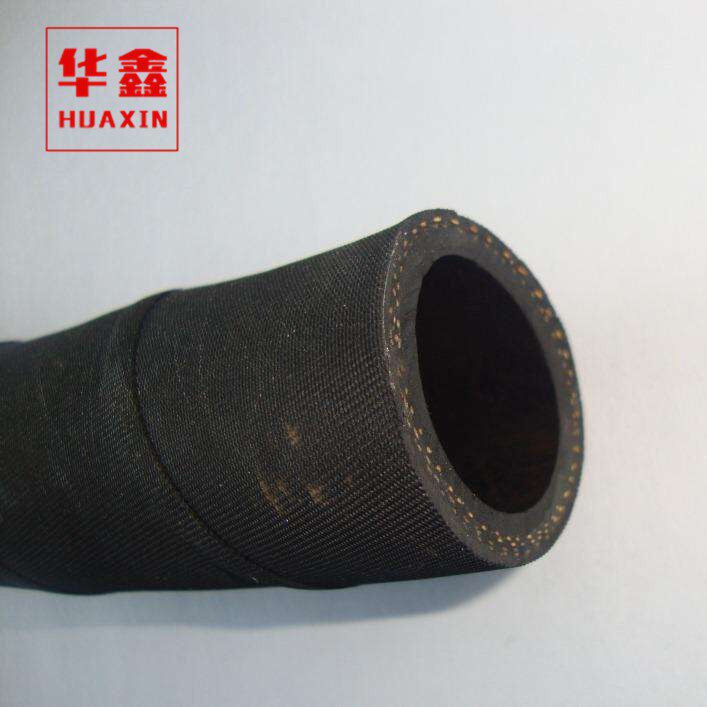黑色夹布橡胶管耐高温橡胶软管耐高压水管喷砂耐油防爆蒸汽橡胶管