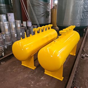 厂家直销蒸汽分汽缸不锈钢材质耐高温耐高压工业锅炉管道用分汽缸