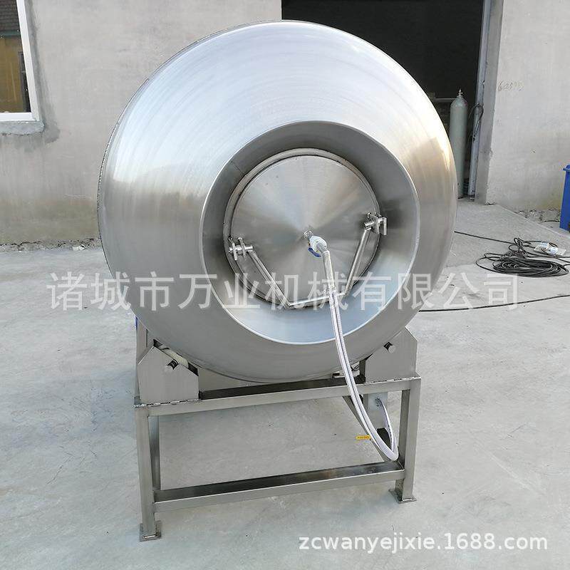 诸城万业机械供应真空滚揉机滚揉机秘制腊肉真空腌制机