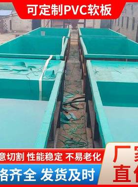 厂家PVC耐酸碱腐蚀绝缘防滑软板绿色PVC软板车间仓库铺地面用