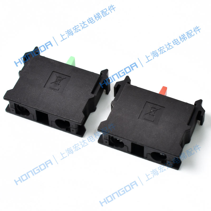 蒂森电梯配件检修开关APT常开/常闭22mmPB1按钮触点PB1-F-C10/C01