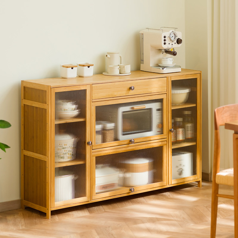 餐边柜厨房柜子储物柜置物柜家用备餐收纳柜原木风客厅茶水柜碗柜,住宅家具,餐边柜,淘宝优惠券,粉丝福利购,淘宝优惠卷