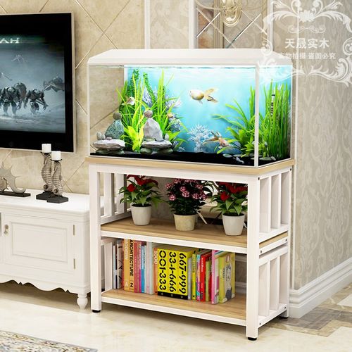 鱼缸底柜底架鱼缸桌子客厅水族箱底柜草缸架子家用小型鱼缸底柜架