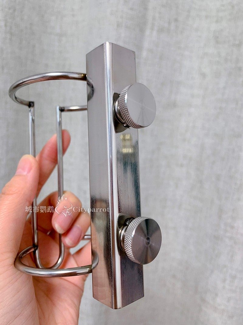 304不锈钢站架水壶架高硼硅玻璃撞针水壶鹦鹉自动饮水器喂水器,宠物/宠物食品及用品,鸟禽喂食器/喂水器,淘宝优惠券,粉丝福利购,淘宝优惠卷