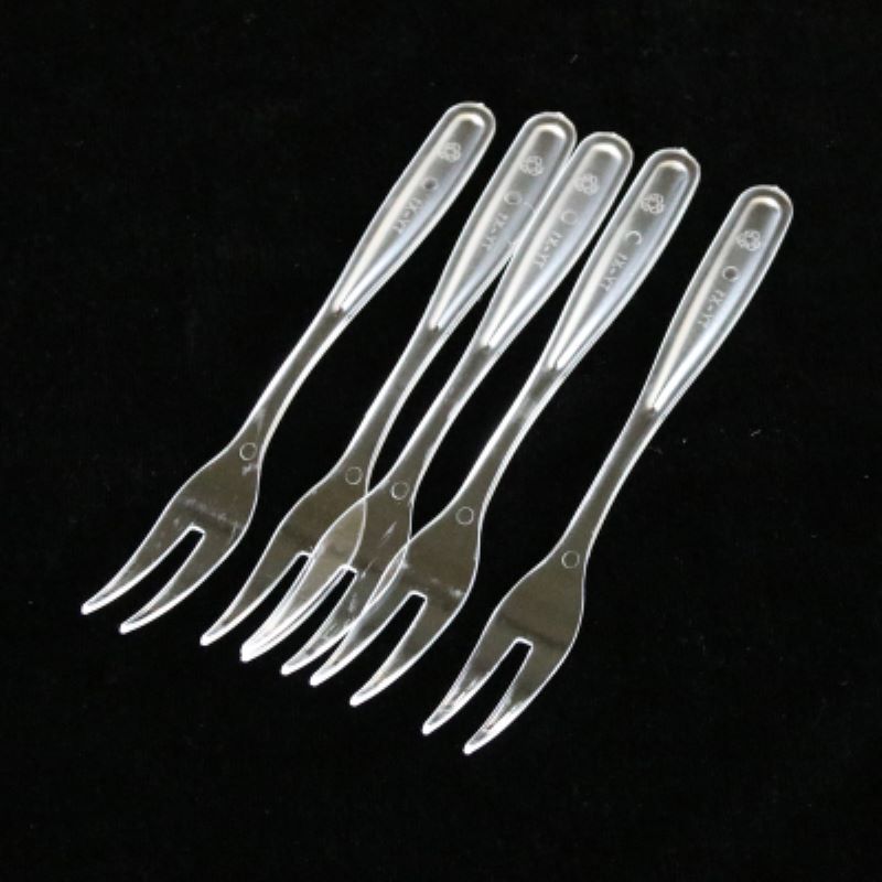 一次性叉子水果叉水果签单支独立包装蛋糕叉外卖甜品沙拉叉塑料叉