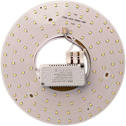 超亮led吸顶灯替换芯三色圆形灯片灯盘磁吸灯管改造灯板贴片光源