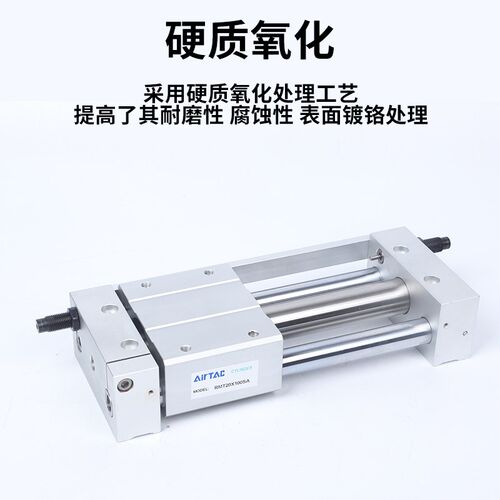 极速亚德客无杆气缸RMT/RMTL10/16/20/25/32/40x100*3/4/5/6/15/2