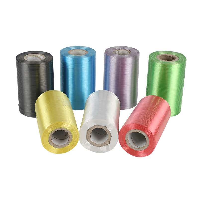 工厂直销pe结束带撕裂带纸箱厂机用全自动专用打包绳塑料捆扎绳子