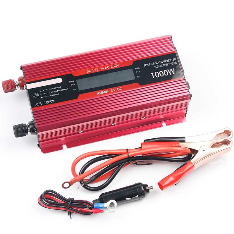 Inverter 12v 220v 2000W  Inverters Voltage ransformer  Conve