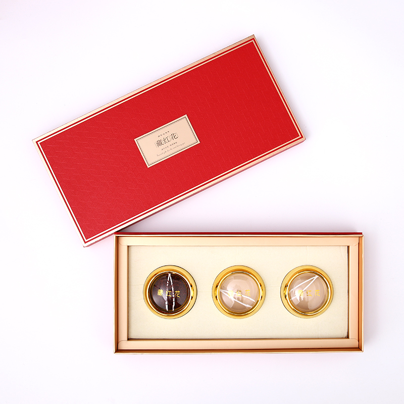 新款迪拜藏红花包装盒瓶子礼盒高档 装藏红花的小瓶子专用礼品盒