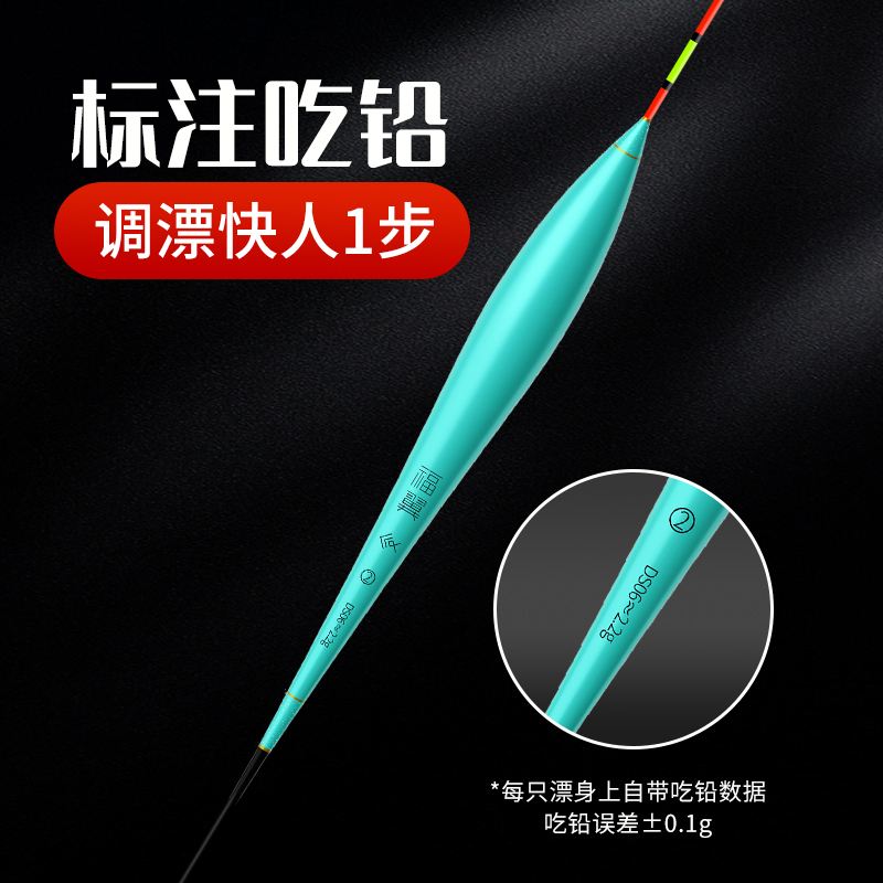 福翼鱼漂高灵敏鲫鱼漂超醒目加粗尾全水域野钓抗走水纳米浅水浮漂